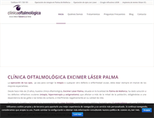 Tablet Screenshot of excimerlaserpalma.com
